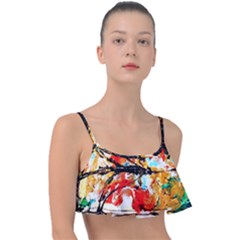 Lilies 1 7 Frill Bikini Top