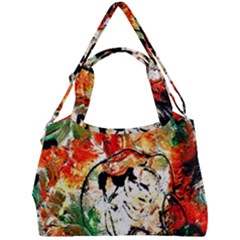 Lilies In A Vase 1 4 Double Compartment Shoulder Bag by bestdesignintheworld