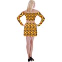 RBY-B-9-6 Off Shoulder Top with Mini Skirt Set View2