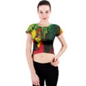 Revelation 1 8 Crew Neck Crop Top View1