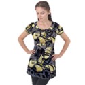 Motion And Emotion 1 2 Puff Sleeve Tunic Top View1