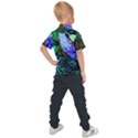 Lilac And Lillies 1 Kids  Polo Tee View2