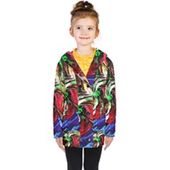 Lillies In The Terracotta Vase 3 Kids  Double Breasted Button Coat