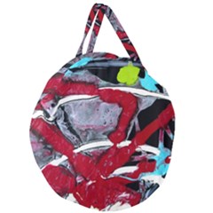 Pussy Butterfly 1 1 Giant Round Zipper Tote