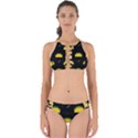 Festive Seamless Pattern With National Taco Food Perfectly Cut Out Bikini Set View1