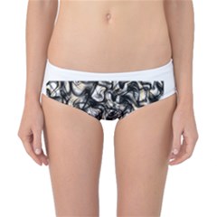 Marble Texture Classic Bikini Bottoms