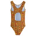 RBY-C-1-8 Kids  Cut-Out Back One Piece Swimsuit View2