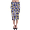 Zappwaits Velvet Midi Pencil Skirt View1