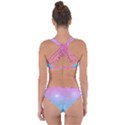 Pastel Goth Galaxy  Criss Cross Bikini Set View2