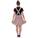 Pink Alligator Print Velvet Suspender Skater Skirt View2