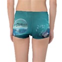 Awesome Light Bulb With Tropical Island Reversible Boyleg Bikini Bottoms View2