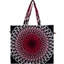 Gradient Spirograph Canvas Travel Bag View1
