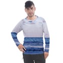 Pink Ocean Hues Men s Pique Long Sleeve Tee View1