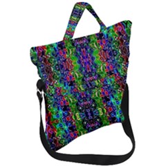 Abstract-r-8 Fold Over Handle Tote Bag by ArtworkByPatrick
