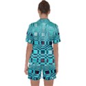 469823231 Glitch37 Satin Short Sleeve Pyjamas Set View2
