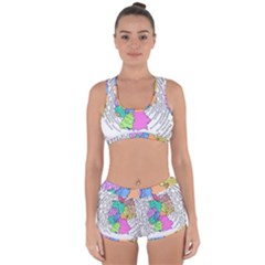 Digitization Transformation Germany Racerback Boyleg Bikini Set