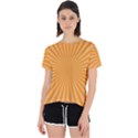 Background Graphic Modern Orange Open Back Sport Tee View1