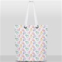 Linux Kernel Penguin Pattern Logo Full Print Rope Handle Tote (Small) View2
