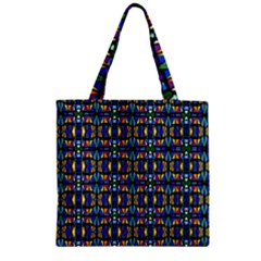 Abstract-s-1 Zipper Grocery Tote Bag by ArtworkByPatrick