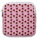 Rose In Pink Mini Square Pouch View1