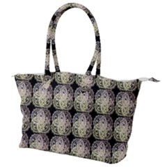 Doily Only Pattern Canvas Shoulder Bag