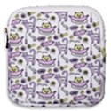 Hand Drawn Cute Cat Pattern Mini Square Pouch View1