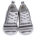 Borders Ikat Ethnic Frame Tribal Kids  Lightweight Sports Shoes View1