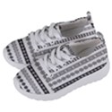 Borders Ikat Ethnic Frame Tribal Kids  Lightweight Sports Shoes View2
