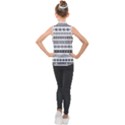 Borders Ikat Ethnic Frame Tribal Kids  Sleeveless Polo Tee View2