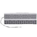Borders Ikat Ethnic Frame Tribal Roll Up Canvas Pencil Holder (M) View1