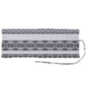 Borders Ikat Ethnic Frame Tribal Roll Up Canvas Pencil Holder (M) View2