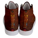 Fractal Fantasy Design Swirl Men s Hi-Top Skate Sneakers View4