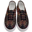 Fractal Fantasy Texture Pattern Women s Classic Low Top Sneakers View1