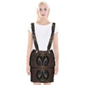 Fractal Abstract Background Pattern Braces Suspender Skirt View1