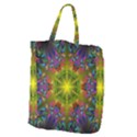 Fractal Abstract Background Pattern Giant Grocery Tote View1