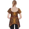 Fractal Art Abstract Pattern Lace Front Dolly Top View2