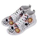 Astronaut Drawing Planet Men s Lightweight High Top Sneakers View2