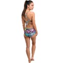 Zombie Heads Pattern High Waist Tankini Set View2
