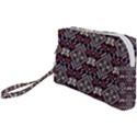 Ukrainian Folk Seamless Pattern Ornament Wristlet Pouch Bag (Small) View1