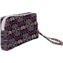 Ukrainian Folk Seamless Pattern Ornament Wristlet Pouch Bag (Small) View2