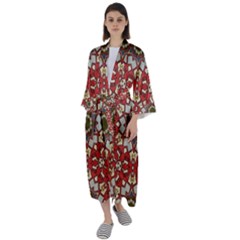 Seamless Carpet Pattern 1425828344vll Maxi Satin Kimono