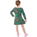 14 Kids  Long Sleeve Velvet Dress View2