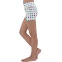 All The Aliens Teeny Kids  Lightweight Velour Yoga Shorts View2