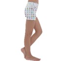 All The Aliens Teeny Kids  Lightweight Velour Yoga Shorts View3