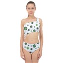 St Patricks day pattern Spliced Up Two Piece Swimsuit View1
