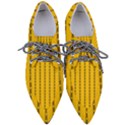 Digital Stars Pointed Oxford Shoes View1