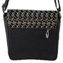 Digital Illusion Flap Closure Messenger Bag (S) View1