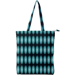 Mandala Pattern Double Zip Up Tote Bag by Sparkle