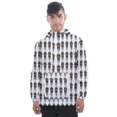 Skull Police Men s Front Pocket Pullover Windbreaker