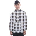 Skull Police Men s Front Pocket Pullover Windbreaker View1